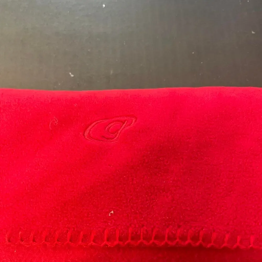 Red fleece blanket